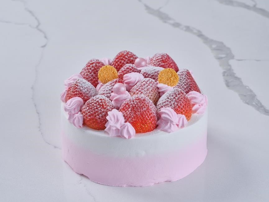 雪香草莓蛋糕