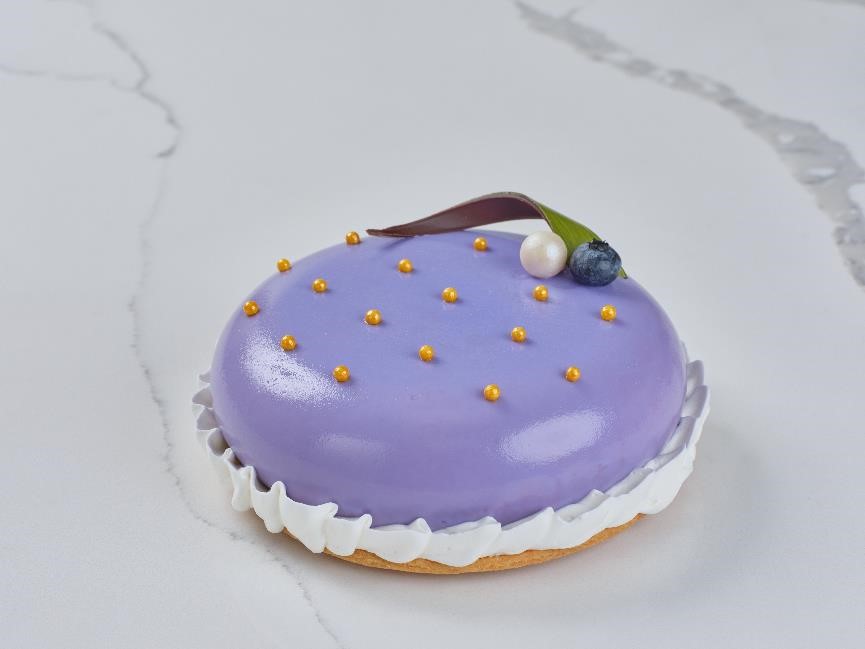 法式紫羅蘭雜莓蛋糕